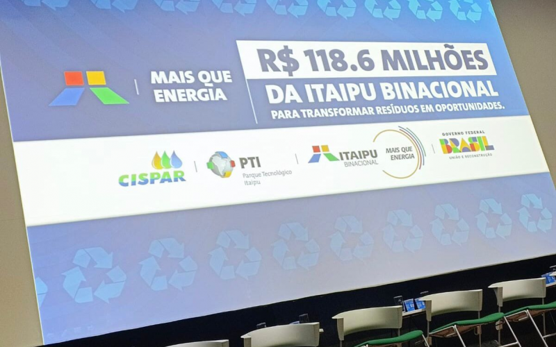 CISPAR FIRMA CONVÊNIO JUNTO À ITAIPU BINACIONAL E O PTI